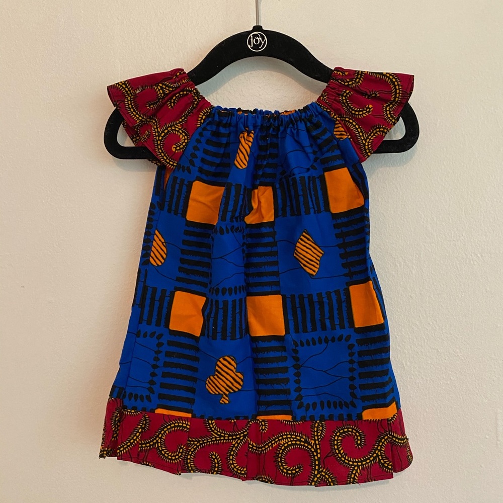 African print kids dress